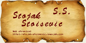 Stojak Stoišević vizit kartica